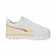 Mayze FS Intert Kvinders Sneakers - Citron Hvid