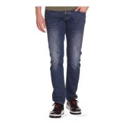 Slim Fit Indigo Denim Jeans