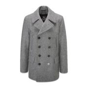 Churchill Reefer Peacoat Grå-XS