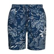 Hawaiiske badeshorts