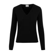 V-hals Striksweater