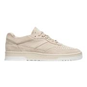 Stilfulde Beige Ruskind Sneakers