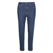 Moderne Højtaljede Slim Jeans