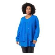 Princess Blue Cardigan - Addison Model