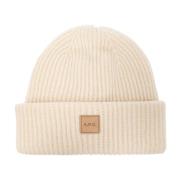 Beanie med logo patch