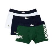 3-Pack Strækboxershorts - Multifarvet