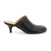 Elegant Heeled Mules