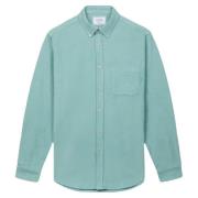 Lobo Turquoise Corduroy Skjorte