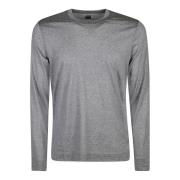 Uld Crew-Neck Langærmet Top