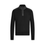 Merino Sort Quarter Zip Jumper