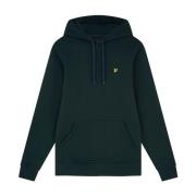 Mørkegrøn Pullover Hoodie