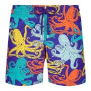 Octopussy Purple Blue Badeshorts