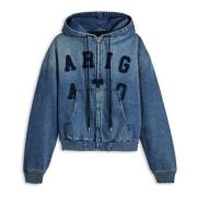 Venice Denim Bomber Jakke