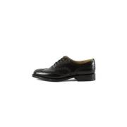 Elegante Mørkebrune Brogues