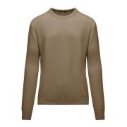 Varm uldblend crew neck sweater