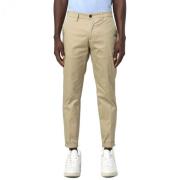 Beige Chino Capri Bukser