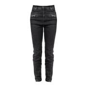 Slim Fit Højtaljede Jeans