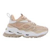 Beige Mode Sneakers