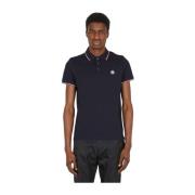 Stribet Logo Polo Shirt