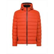 Orange Puffer Jakke