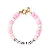 PINK Be Nice Beads Armbånd