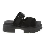 Sort Ruskind Slide Sandal