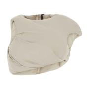 Polstret Boulder Top i Sand Stretch Nylon