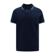 Polo Shirt med Pegaso Broderi