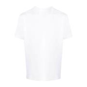 4G-Broderet Bomuld T-Shirt