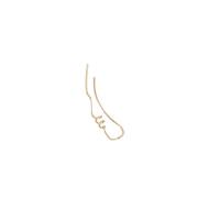 Orpheus Profil Guld Earcuff Ørering