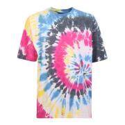 Blå Tie Dye Logo T-Shirt