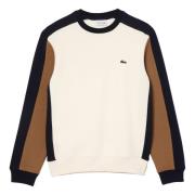 Farveblok Crew Neck Sweater