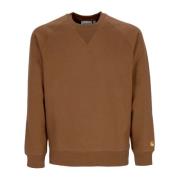 Chase Sweatshirt i Tamarind/Guld