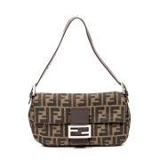 Pre-owned Canvas fendi-tasker