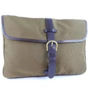 Pre-owned Canvas clutches