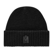 Sort Logo Beanie til Mænd