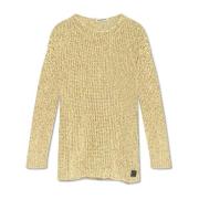 Åbenstrikket sweater