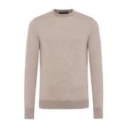 Beige Cashmere Silk Sweater