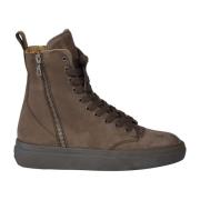 Nubuck Læder High-Top Sneakers