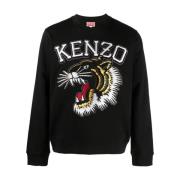 Sort Tiger Sweatshirt