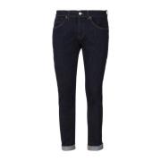 Mørkeblå Skinny Fit Jeans