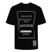 Logo-Print Bomuld T-Shirt