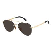 Gold/Dark Grey Sunglasses