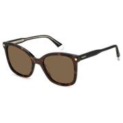 Havana Sunglasses with Brown Green Lenses