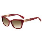 Burgundy/Brown Shaded JOHANNA2/S Sunglasses