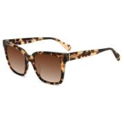 HARLOW/G/S Sunglasses Light Havana/Brown Shaded