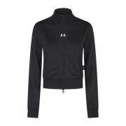 Sort Interlock Tracksuit Jakke