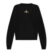 Sweatshirt med logo