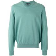 Pima Bomuld V-Hals Sweater