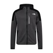 Herre Anthracite Zip Sweatshirt